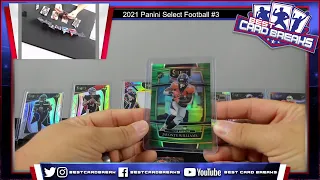 2021 Panini Select Football #3 - 3 Box Random Teams 8/24/22