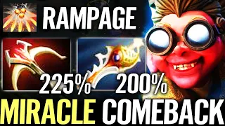 🔥 MIRACLE Snapfire MID 20.000 GOLD Comeback — RAMPAGE 1Carry5 Daedalus + Rapier Dota 2 Pro