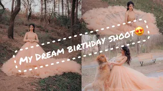 My birthday shoot😍 | Itna bara dress sambhala ni Gaya😨 | Maimoona shah vlogs