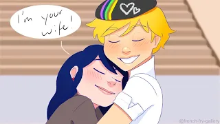 "I Love You Adrien" (Miraculous Ladybug Comic Dub Compilation)