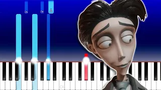 Corpse Bride - Victor's Piano Solo (Piano Tutorial)