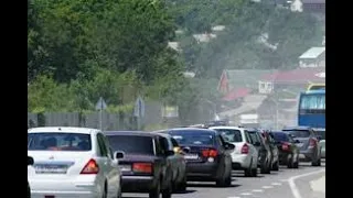 🌴ЛАЗАРЕВСКОЕ СОЧИ. Пробка в Джубге и как мы ее объезжали! Дорога в Сочи!