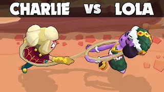 CHARLIE vs LOLA | Brawl Stars