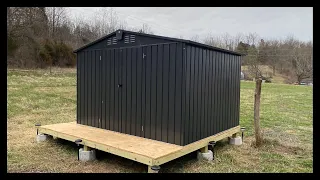 Storage Shed Review - Domi Outdoor Living Metal Sheds