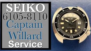 For M.G. -- Seiko 6105-8110 "Captain Willard" Service