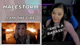 First Time Reaction to Halestorm - "I Am The Fire" [Official Video]