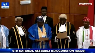 Lawan Takes Oath Of Office As Senate President