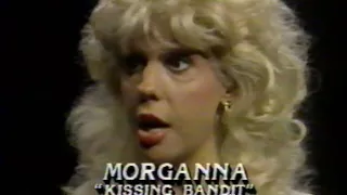 Paul Douglas and Morganna the kissing bandit, 1985 KARE/WTCN