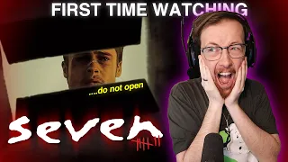 First Time Watching *SE7EN* | Movie Reaction (...worst unboxing EVER)