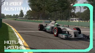 F1 2013 Hotlap Australia+Setup