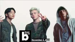 Billboard Hot 100 Top Singles This Week (November 4, 2023)