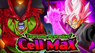 PHY ROSE GOKU BLACK VS. CELL MAX STAGE 2 SUPER BOSS BATTLE! (DBZ: Dokkan Battle)