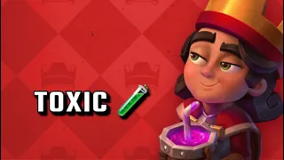 THE AUDACITY TO BE TOXIC WITH GOBLIN GIANT AND SPARKY...! Clash Royale