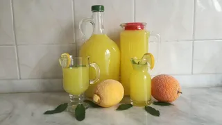 ЛИМОНАД ТУРЕЦКИЙ 🍸НАСТОЯЩИЙ из ЗАМОРОЖЕННОГО ЛИМОНА🍋И АПЕЛЬСИНА🍊 САМЫЙ ПОЛЕЗНЫЙ /Limonata nasil y