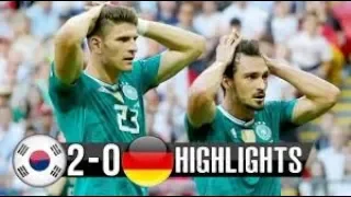 South Korea vs Germany 2 0 -  Goals & Highlights   27 06 2018 World Cup  Russia