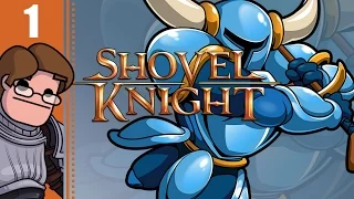 Let's Play Shovel Knight: Shovel of Hope Part 1 - Black Knight Boss, WALL CHICKEN!
