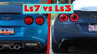 Stock C6 Zo6 vs Stock C6 Ls3