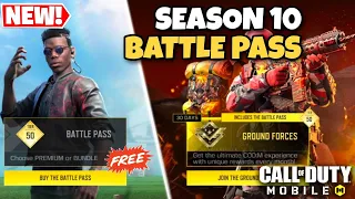 *NEW* Battle Pass Season 10 Codm Free BP Vault | Unlock Tier 1-50 | COD Mobile