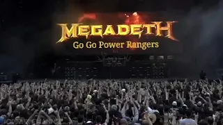 Megadeth - Mighty Morphin Power Rangers (Live)