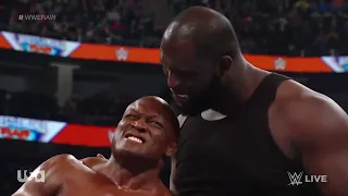 Bobby Lashley Return & Challenges omos at Wrestlemania Raw 2022