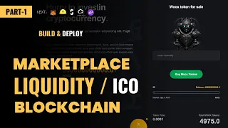 Build And Deploy Your ICO Token & Liquidity Marketplace with Solidity, NextJs, Hardhat & Blockchain