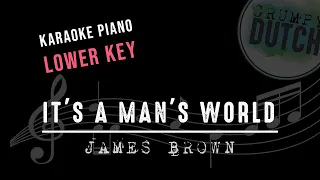 It's a Man's World - James Brown [Lower Key Piano Cover]