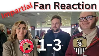 Impartial Fan Reaction after Walsall 1-3 Notts County