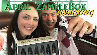 Opening My April Zamplebox with Danielle! | IndoorSmokers