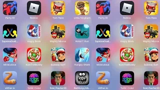 Free iOS Games: Scary Teacher - Mighty Micros - Roblox & Subway Surf Little Singham & More Games