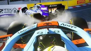 13 DNFs...YES, 13 DNFs! THREE SAFETY CARS! MONACO MADNESS! - F1 2021 MY TEAM CAREER Part 92