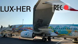 Luxair/ LUX-HER/ Flight Report/ 7.2023