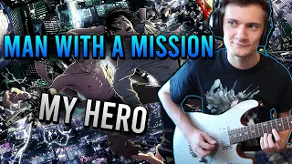 Man With A Mission - My Hero [Inuyashiki Opening] [Guitar Cover] [Rocksmith]