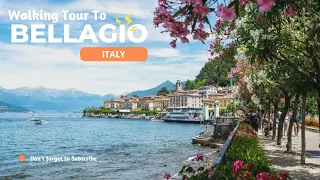 Bellagio, Italy - Lake Como - Walking Tour 4K UHD