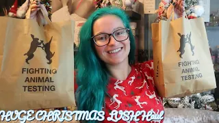 HUGE CHRISTMAS LUSH Haul