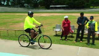 Guinness World Record of P K Kumar (Inspire Kumar) with Backwards Brain Bicycle in 1 hour