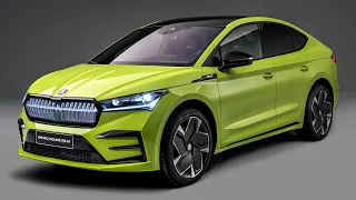 2022 Der NEUE Škoda Enyaq Coupé RS iV Interieur, Exterieur, Details