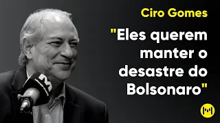 Ciro critica oposição do PT a Bolsonaro e diz que Lula não tem interesse no impeachment