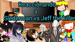 ❤️ Happypastas y Crepypasta reaccionando a Slederman vs Jeff the killer 🖤🔪 // Gacha club // Parte 5
