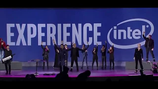 AR Rahman's Unbelievable Live Concert Without Musical Instruments at CES 2016 On Jai Ho (Song).