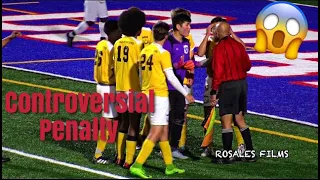 Crawford vs Serra High Boys Soccer CIFSD - MULTIPLE RED CARDS