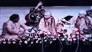 Pt Rajan & Pt Sajan Mishra With Pt Ananda Gopal Bandopadhyay Raag Malkaus 2008 Part 2