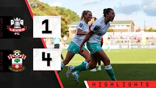 WOMEN'S HIGHLIGHTS: Lewes 1-4 Saints | Full highlights from an opening day win at The Dripping Pan