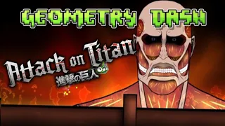 Geometry dash - Attack on Titan by AltairGalaxy