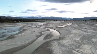 Alaska Highway boondocking spot between Delta Junction and Tok