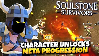 Character Unlocks and Meta Progression | Soulstone Survivors Gameplay Live