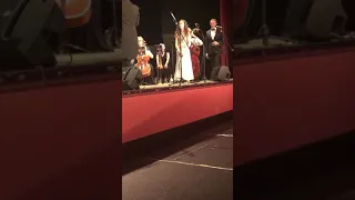 Gracie Jayne singing with The WMTO 2018