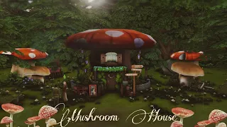 Mushroom House 🍄 the lazy version | Sims 4 tutorial