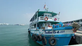 Pattaya To Hua Hin By Ferry.  It’s Like The Low Season. Where have all the tourist gone?