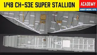 Academy 1/48 CH-53E Super Stallion Build Part 3: The Cabin