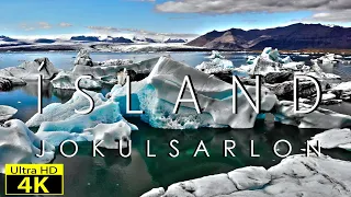 JOKULSARLON 4K - Laguna Glaciale - DRONE - ISLANDA AGOSTO 2023 - Silvia Ferroni